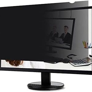 MATTE PROTECTED ARCYLIC HANGING PRIVACY 	SCREEN BLACK 20-22" (490x317mm),M-7075